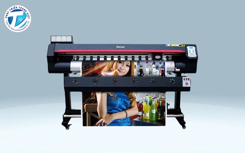 Máy in decal cuộn công nghiệp